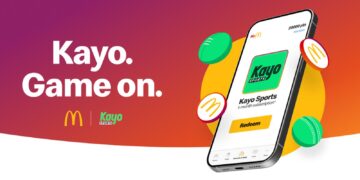 Kayo Sports and McDonald's MyMacca's Rewards campaign