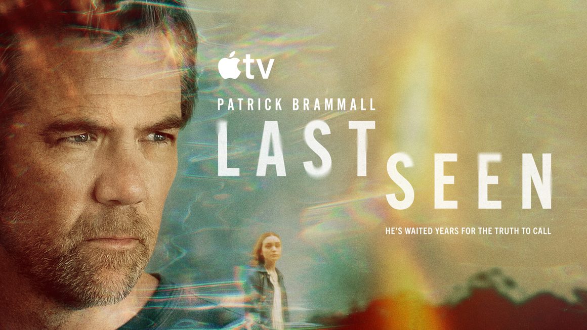 Patrick Brammall in the official artwork for the Australian Apple TV thriller Last Seen.