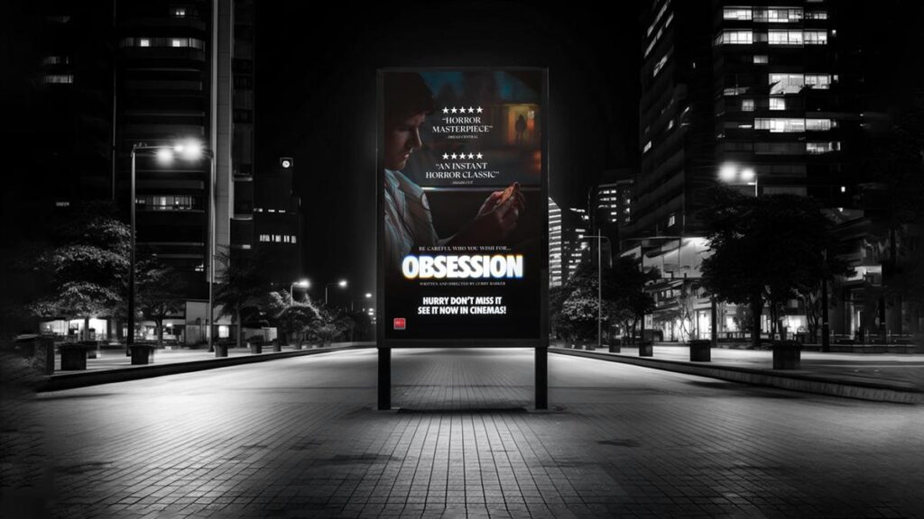 Obsession outdoor advertising campaign by Lexlab Entertainment