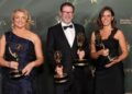 Love on the Spectrum co-creators and producers with Primetime Emmy Awards