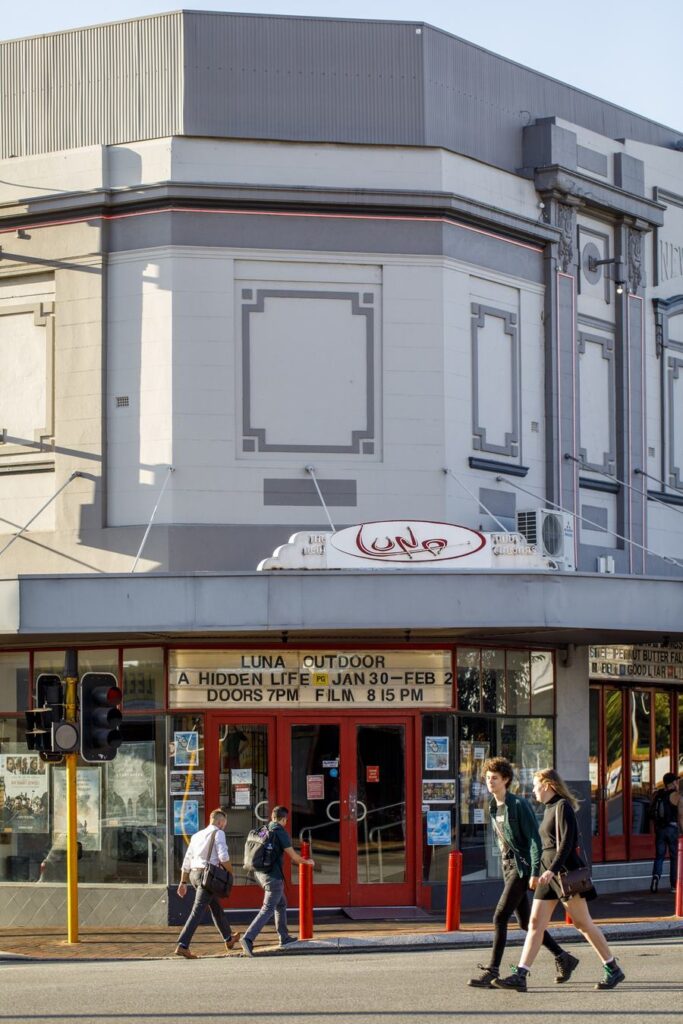 Luna Leederville cinema exterior in Perth