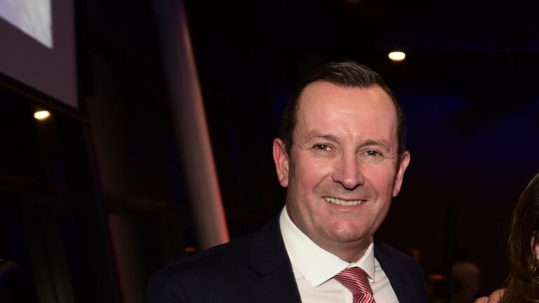 Former Western Australian premier Mark McGowan
