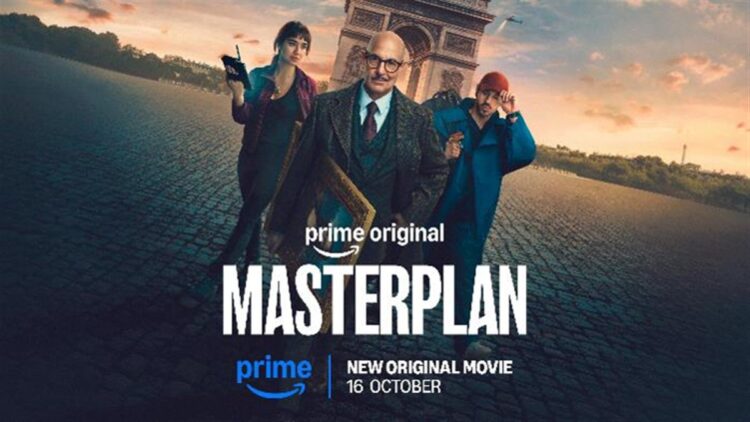 Stanley Tucci, Simona Tabasco and Victor Belmondo in Masterplan