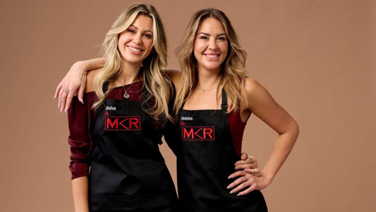 My Kitchen Rules contestants Alisha and Deanne on Channel 7