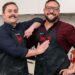 Angus and Simon at their MKR Episode 2 Instant Restaurant
