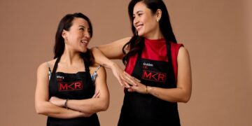 Mary and Golden from My Kitchen Rules on Seven and 7plus
