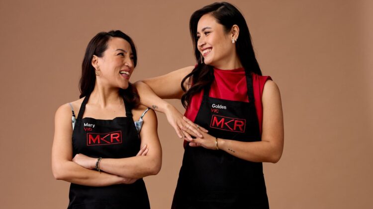 Mary and Golden from My Kitchen Rules on Seven and 7plus