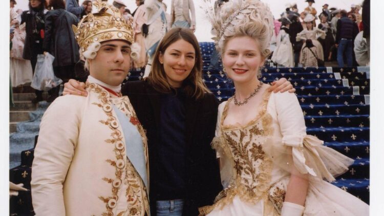 Sofia Coppola on the set of Marie Antoinette in Making Marie Antoinette