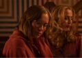 Hannah Einbinder and Gillian Anderson in Teenage Sex and Death at Camp Miasma