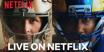 NFL Netflix Gameday 49ers versus Rams live from Melbourne