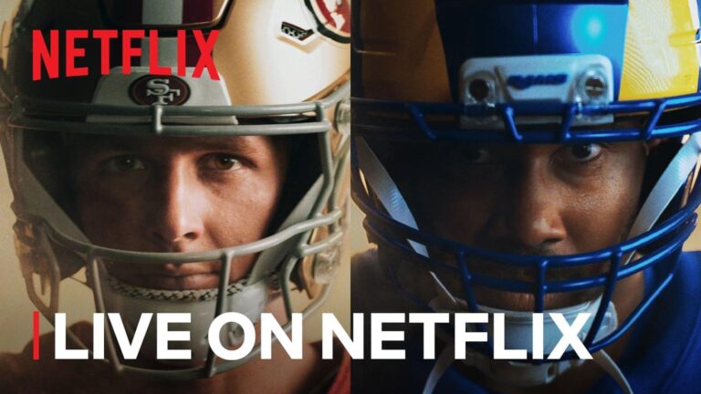 NFL Netflix Gameday 49ers versus Rams live from Melbourne