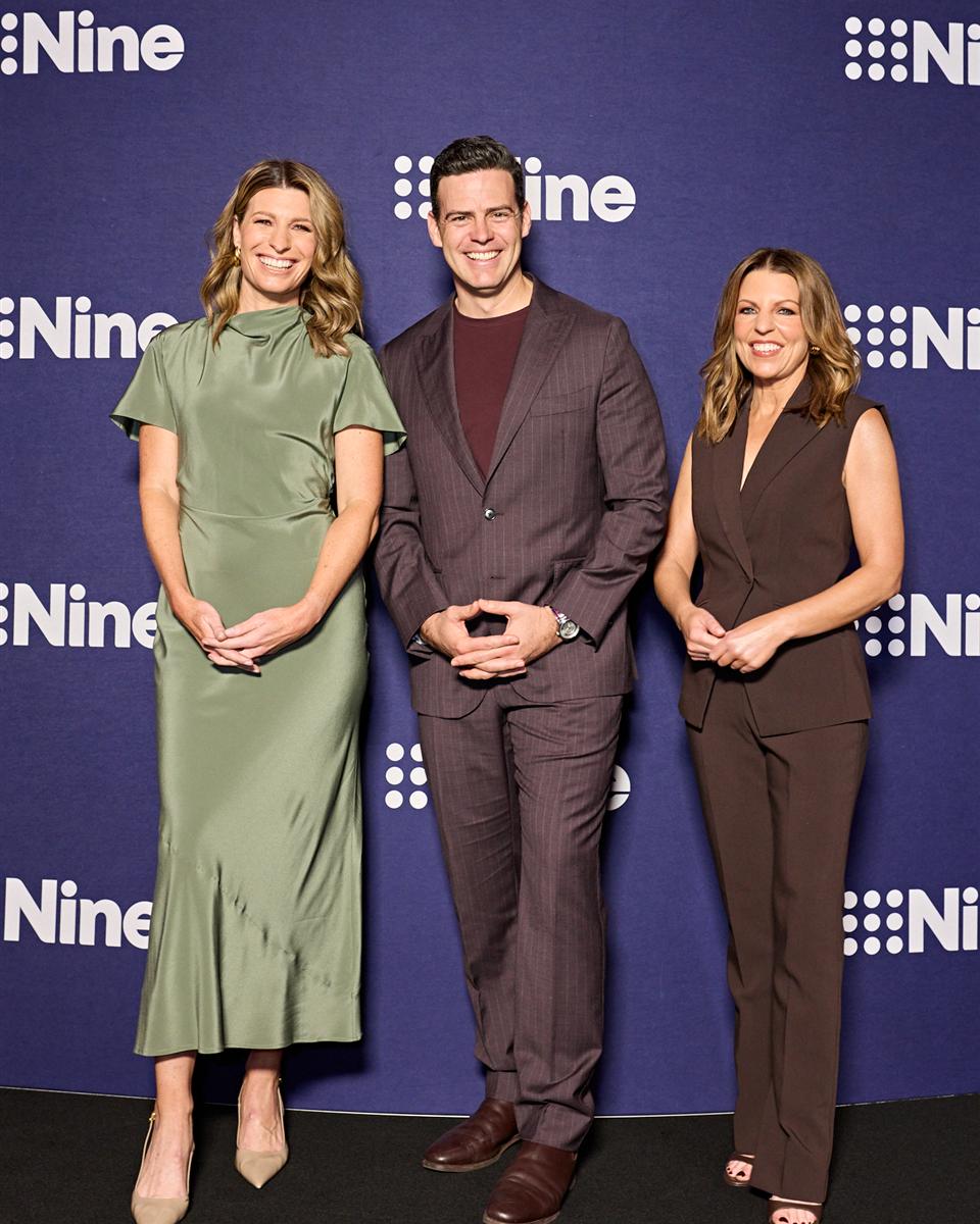 Alison Piotrowski, Michael Atkinson and Lizzie Pearl at the Barangaroo launch