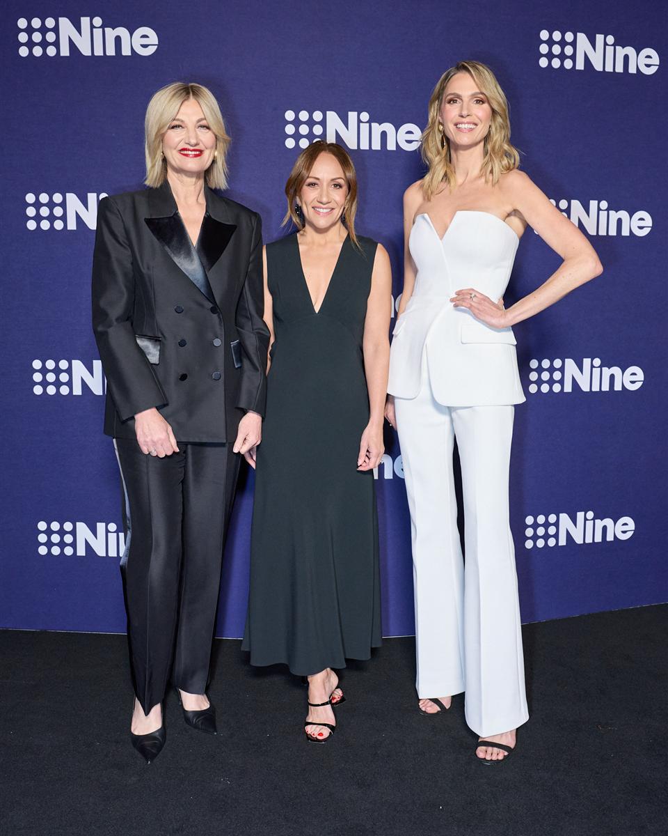 Tara Brown, Dimity Clancey and Amelia Adams at the Barangaroo launch