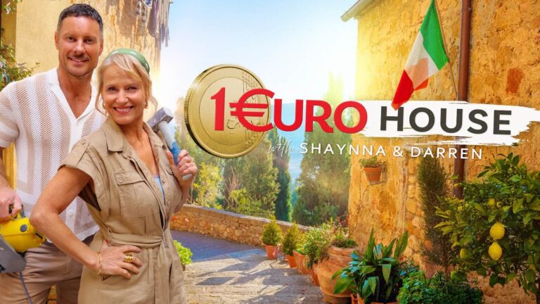 Shaynna Blaze and Darren Palmer in official 1 Euro House artwork
