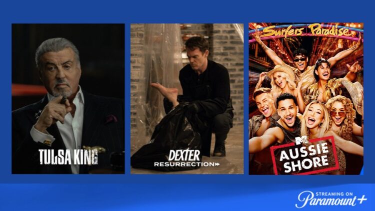 Tulsa King, Dexter Resurrection and MTV Aussie Shore featured in the Paramount+ October 2026 lineup