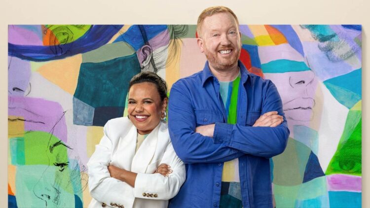 Miranda Tapsell and Luke McGregor host Portrait Artist of the Year on ABC
