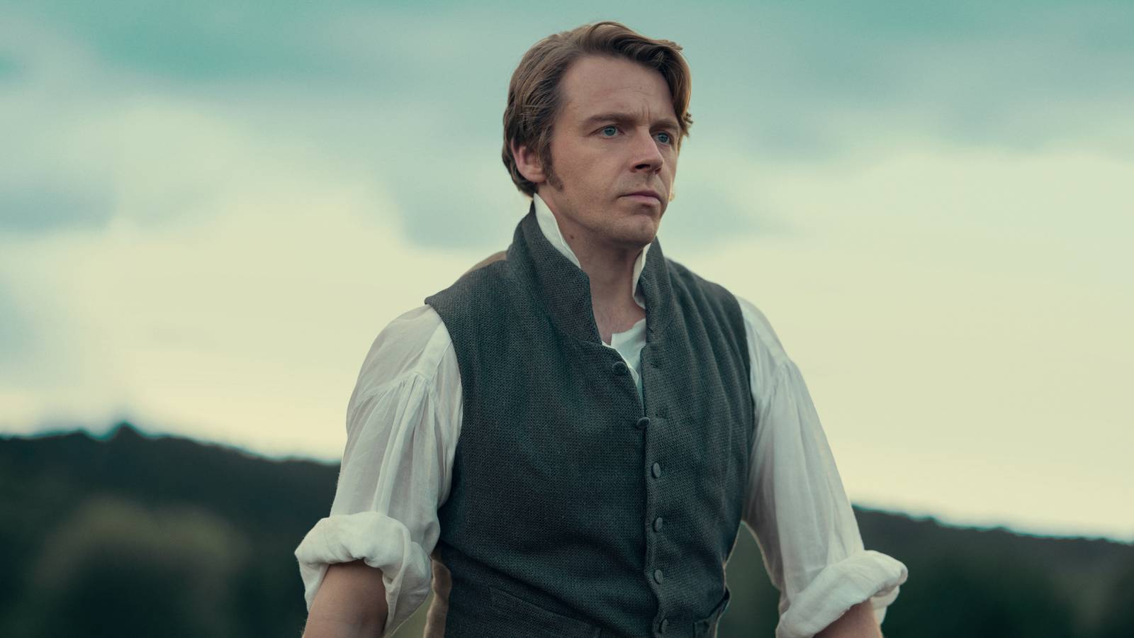 Jack Lowden as Mr Darcy in Netflix's Pride and Prejudice