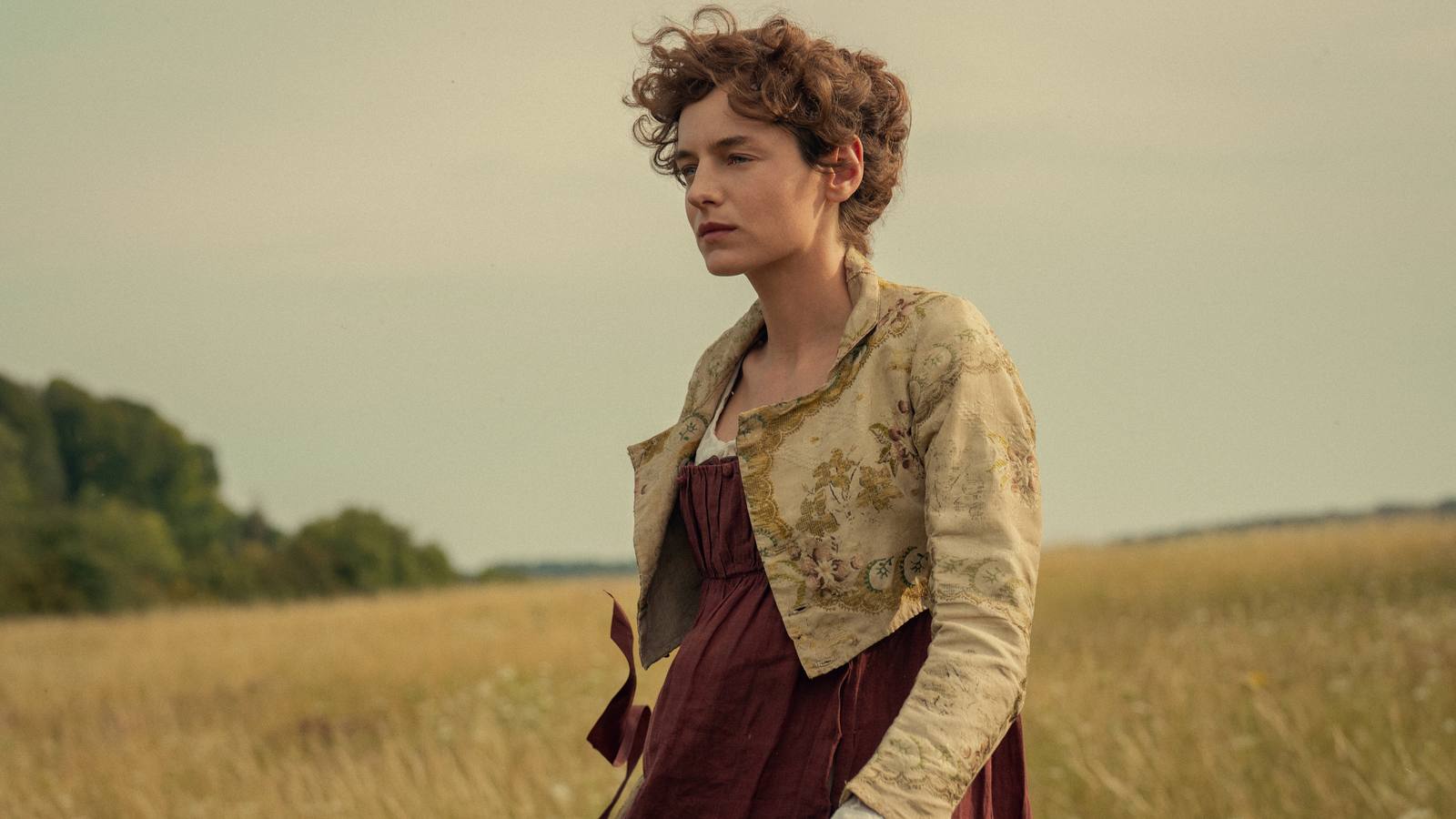 Emma Corrin as Elizabeth Bennet in Netflix's Pride and Prejudice