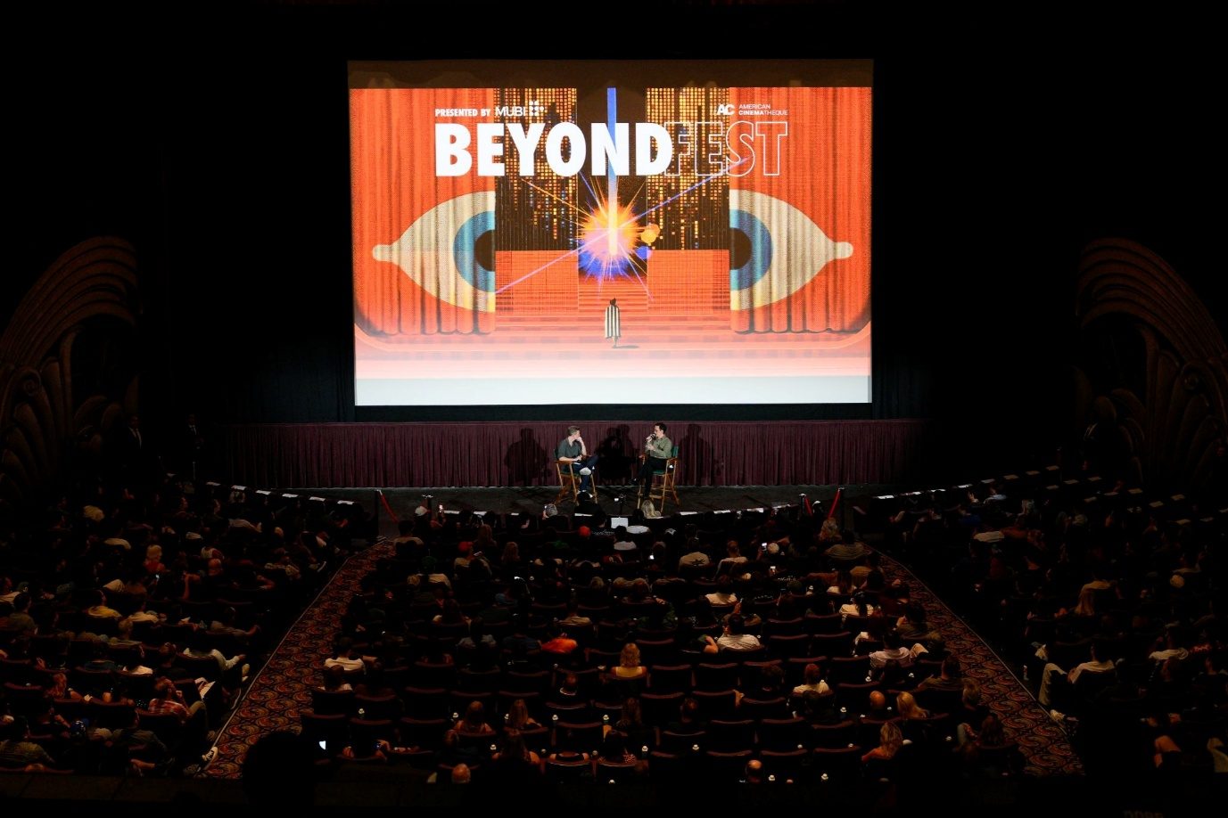 Audience at the Primetime opening-night screening during Beyond Fest