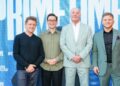 Members of the Primetime filmmaking team at the A24 film's West Coast premiere