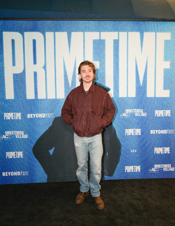 Guest arriving at the Primetime West Coast premiere at Beyond Fest