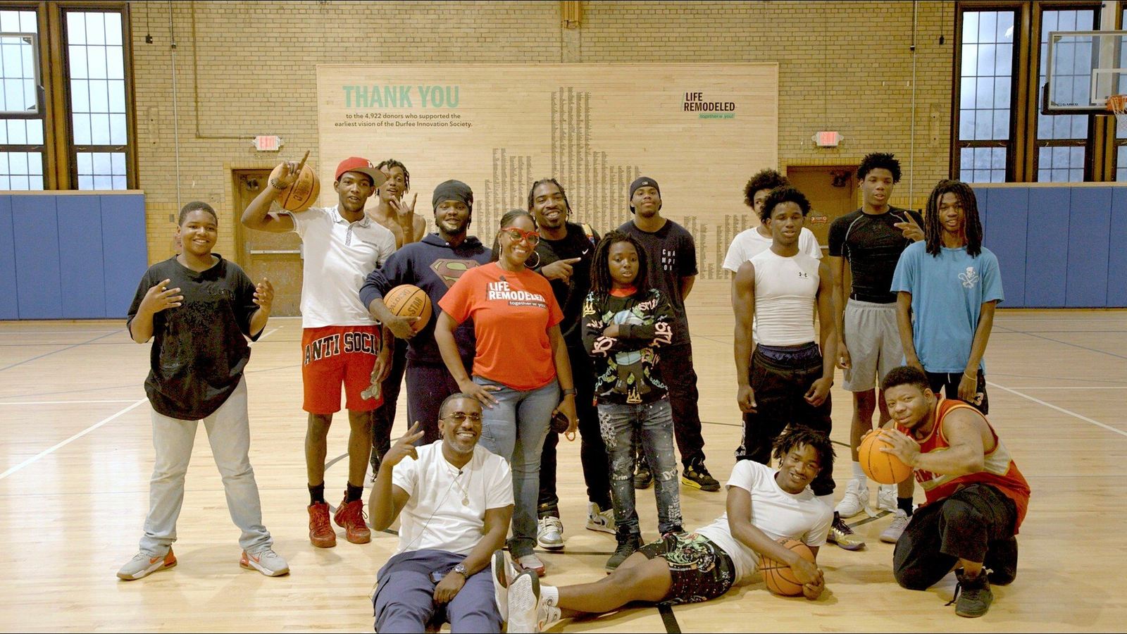 Participants at a Detroit community opportunity hub featured in Raising Superheroes