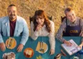 Adam Liaw, Pia Miranda and Country Women's Association representatives in ABC's Recipe of the Year