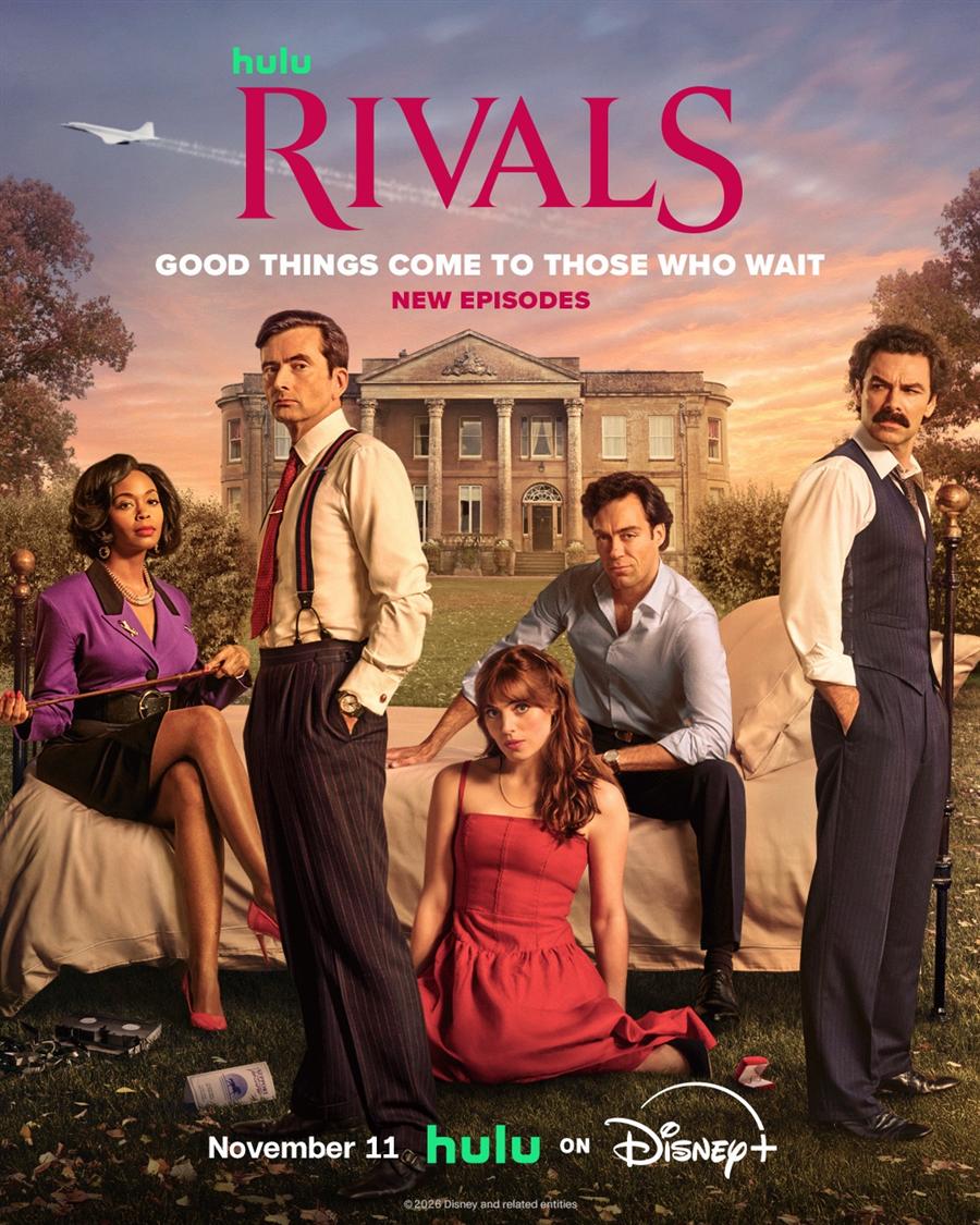 Rivals Season 2 key art for the November 11 return on Disney+