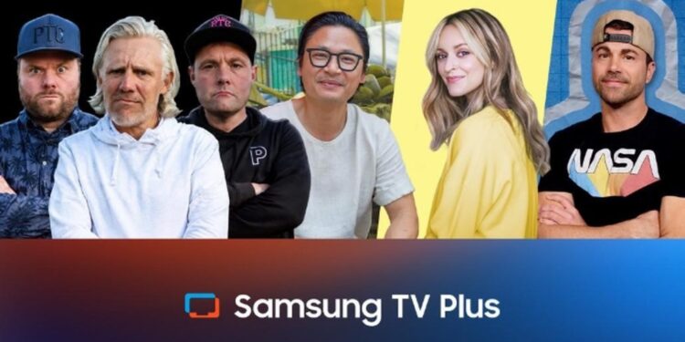 Luke Nguyen with creators featured on Samsung TV Plus