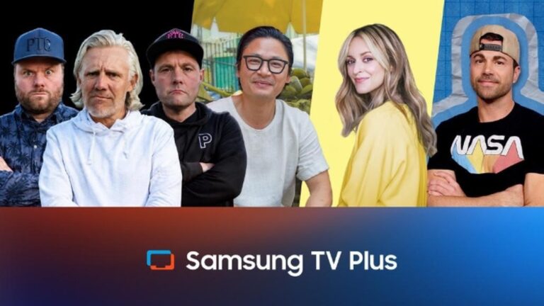 Luke Nguyen with creators featured on Samsung TV Plus
