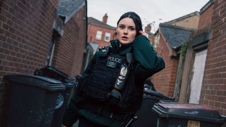 A police officer in Blue Lights season four, one of the SBS On Demand October 2026 highlights.