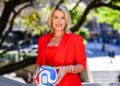 SBS Managing Director Jane Palfreyman with a FIFA World Cup ball