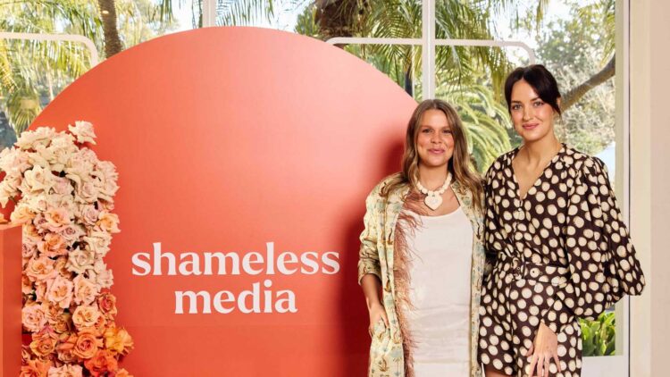 Shameless Media founders Michelle Andrews and Zara McDonald at the 2027 Upfront