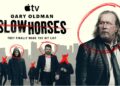 Gary Oldman as Jackson Lamb in the official Slow Horses season six artwork.