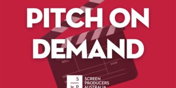 Pitch On Demand artwork from Screen Producers Australia