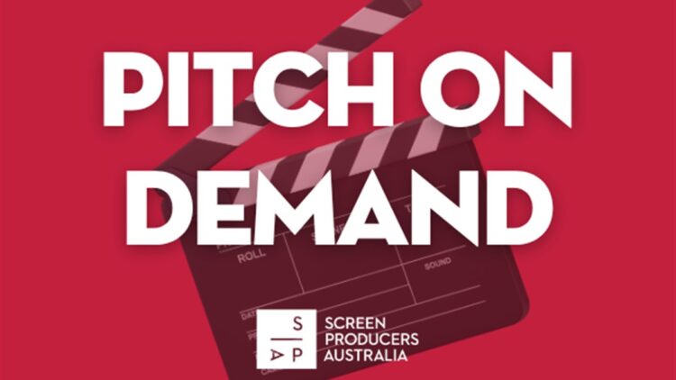 Pitch On Demand artwork from Screen Producers Australia
