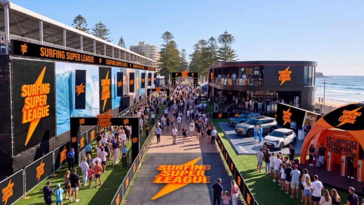 Surfing Super League broadcast agreement with Foxtel, Kayo Sports and BINGE