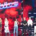 The Voice Season 15 artists on stage for Knockout 1 on Channel 7.