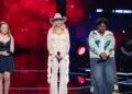 The Voice Season 15 Knockout 2 artists on stage on Channel 7.