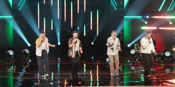 The 60Four perform on The Voice Season 15 quarter finals