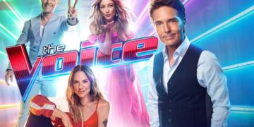 Richard Marx and The Voice Australia coaches on Channel 7