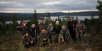 Alone Australia survival contestant in the Arctic Circle on SBS.