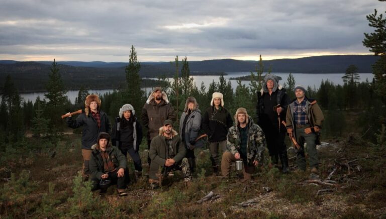 Alone Australia survival contestant in the Arctic Circle on SBS.