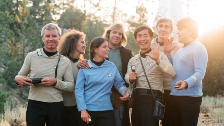 George Takei in Beam Me Up, Sulu on SBS2.