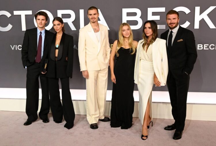 David and Victoria Beckham in Beckham's Billions on SBS2.