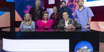 Spicks and Specks guests and hosts on ABC.