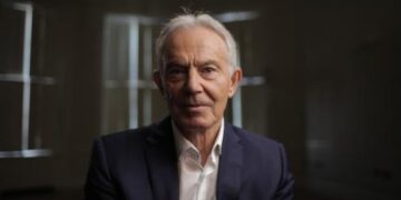 The Tony Blair Story episode 1 on ABC.
