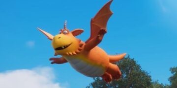 Zog from the animated children's series on ABC.