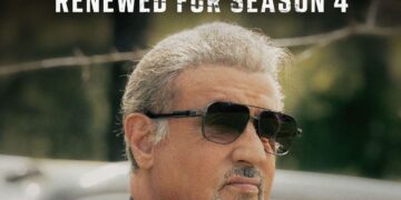 Sylvester Stallone as Dwight Manfredi in Tulsa King Season 4