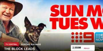 The Block publicity image for Sunday 13 September 2026 TV ratings.